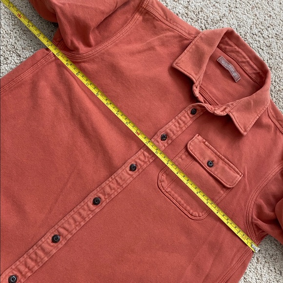 Outerknown Salmon Button Down. Size M. - Picture 9 of 10